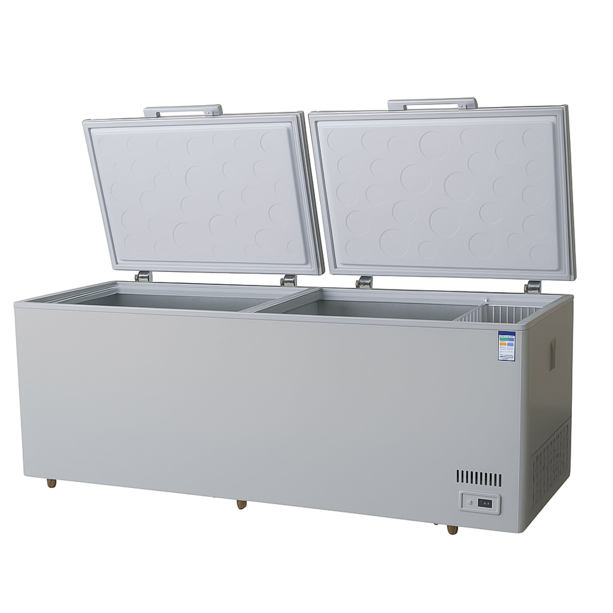 Glaciara PolarVault 700 Dual-Lid Chest Freezer